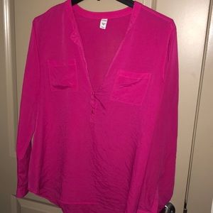 Pink blouse